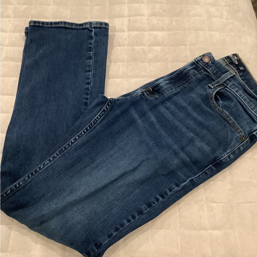 Men's Dark Blue Stretch Denim Jeans